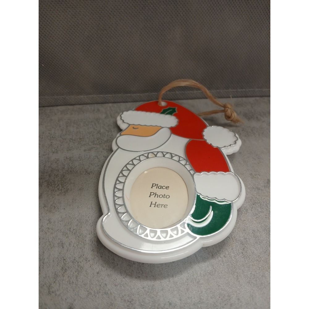 Vintage 1983 Memories to Treasure Photo Holder Ornament Hallmark Christmas Retro